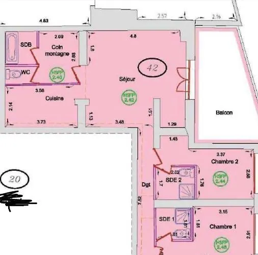 Label Or Spacieux Proximite Pistes Apartment